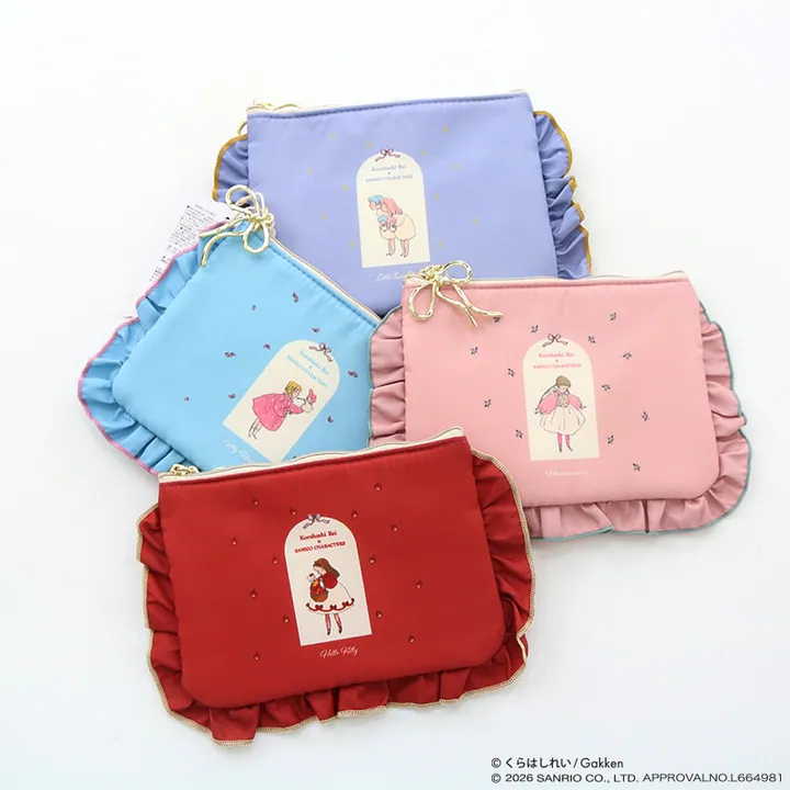 Kurahashi Rei x Sanrio 平面收納袋